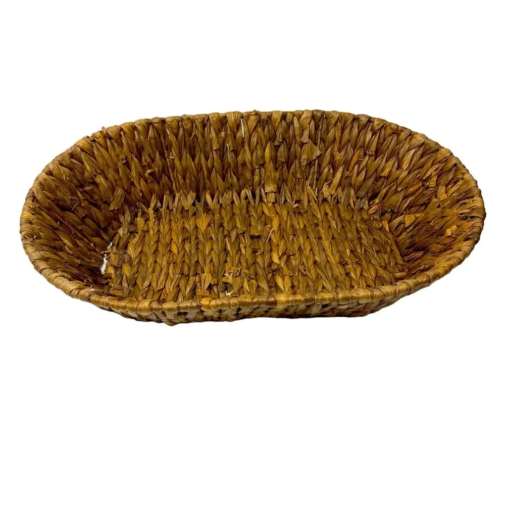 SeaGrass | Brown Oval Basket | 14.5